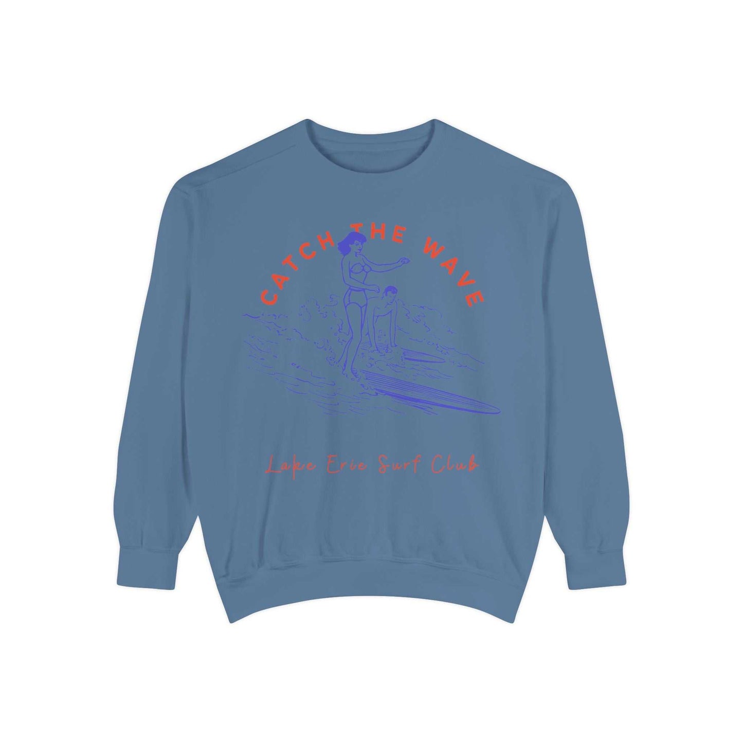 Catch The Wave-Lake Erie-Luxurious Unisex Sweatshirt