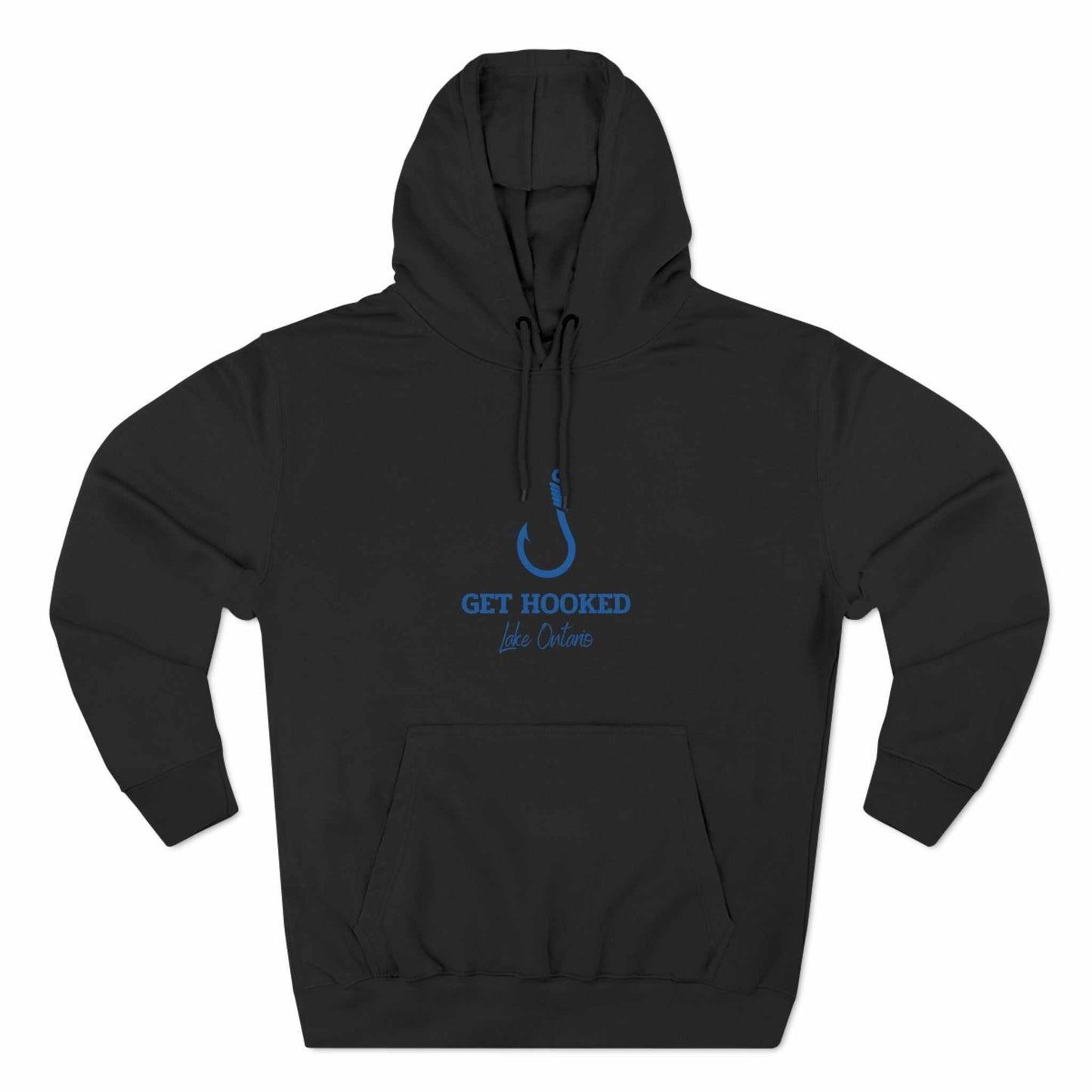 Get Hooked-Lake Ontario-Three-Panel Fleece Hoodie