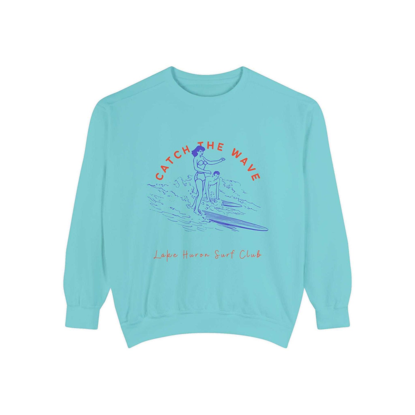 Catch The Wave-Lake Huron-Luxurious Unisex Sweatshirt