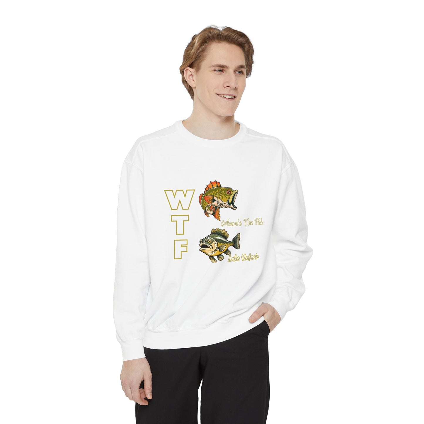 WTF-Lake Ontario-Luxurious Unisex Sweatshirt