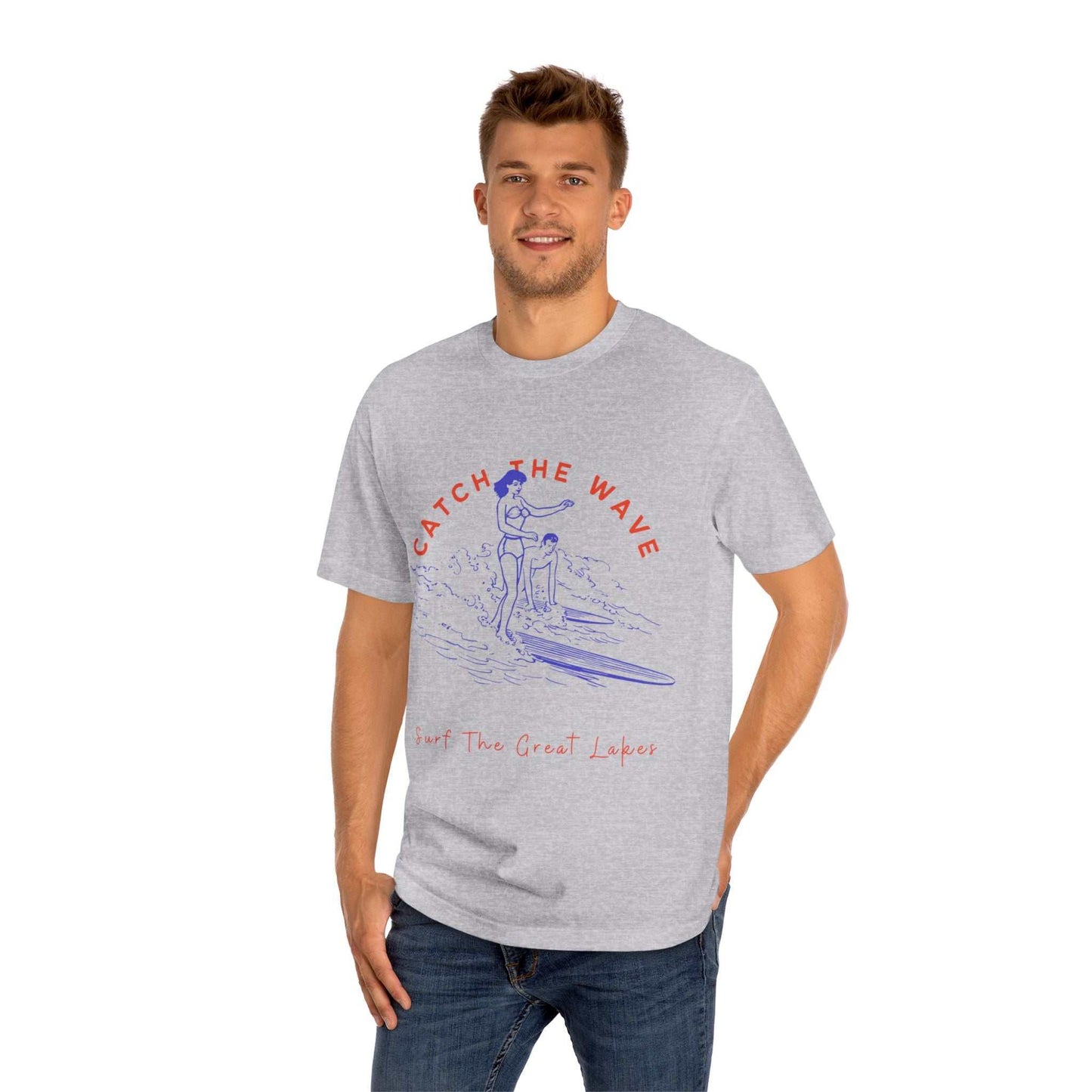 Catch The Wave-The Great Lakes-Unisex Classic Tee