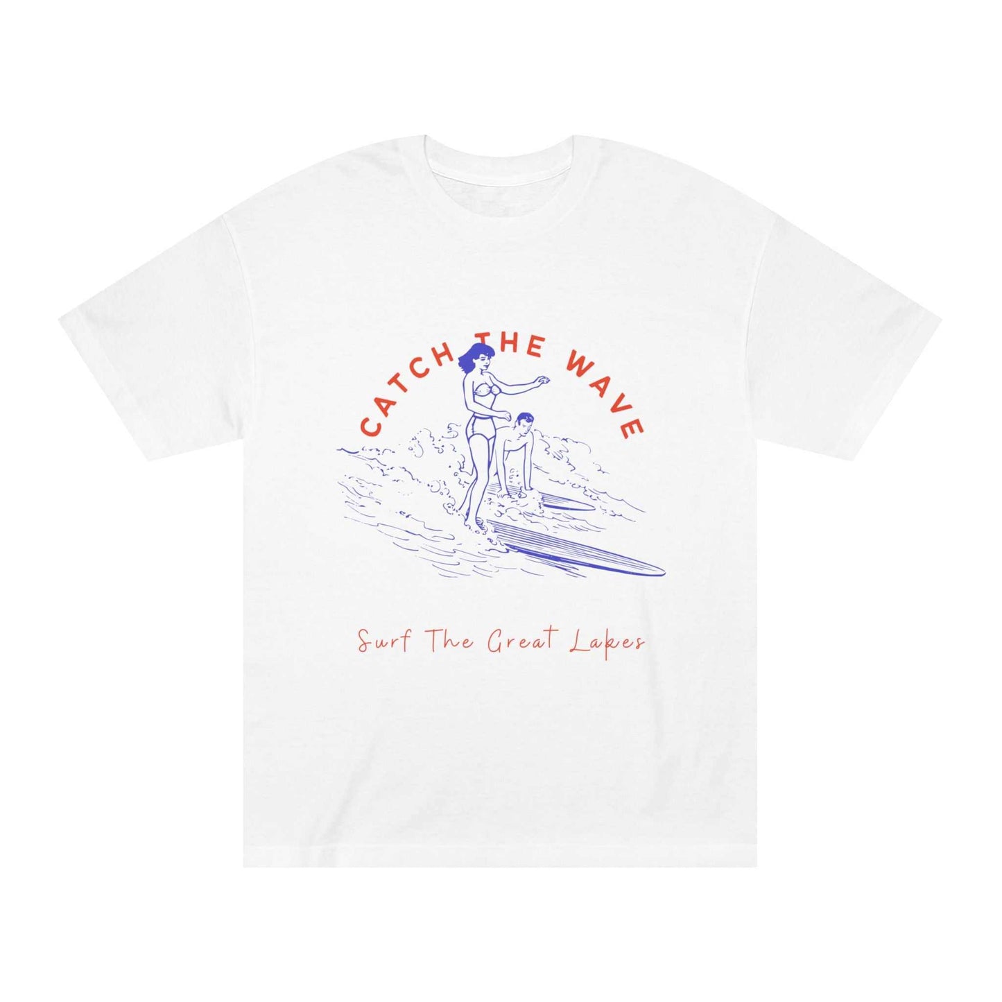 Catch The Wave-The Great Lakes-Unisex Classic Tee