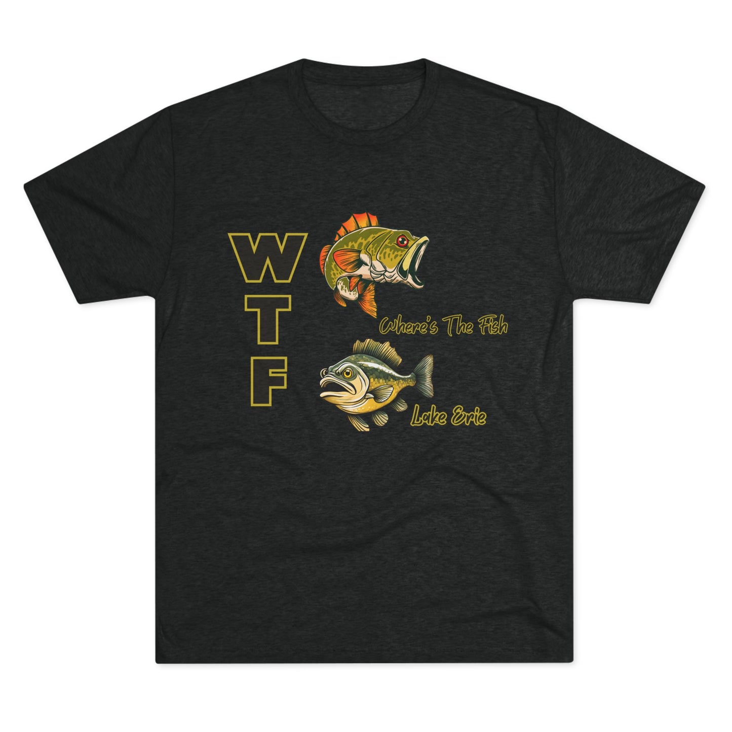 WTF-Erie-Unisex Tri-Blend Crew Tee