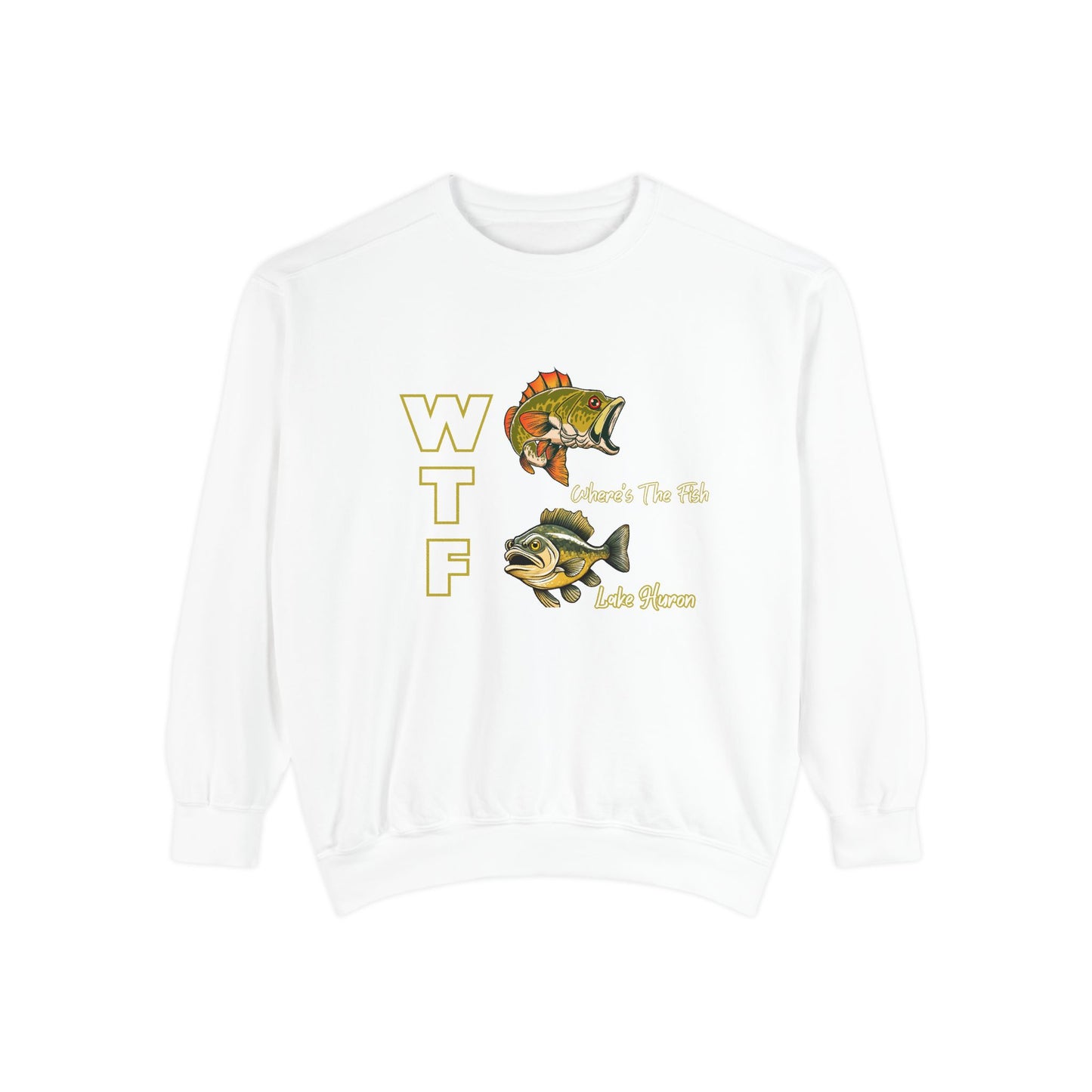 WTF-Lake Huron-Luxurious Unisex Sweatshirt