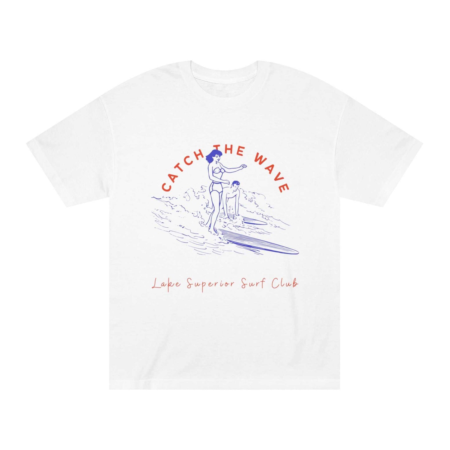 Catch The Wave-Lake Superior-Unisex Classic Tee