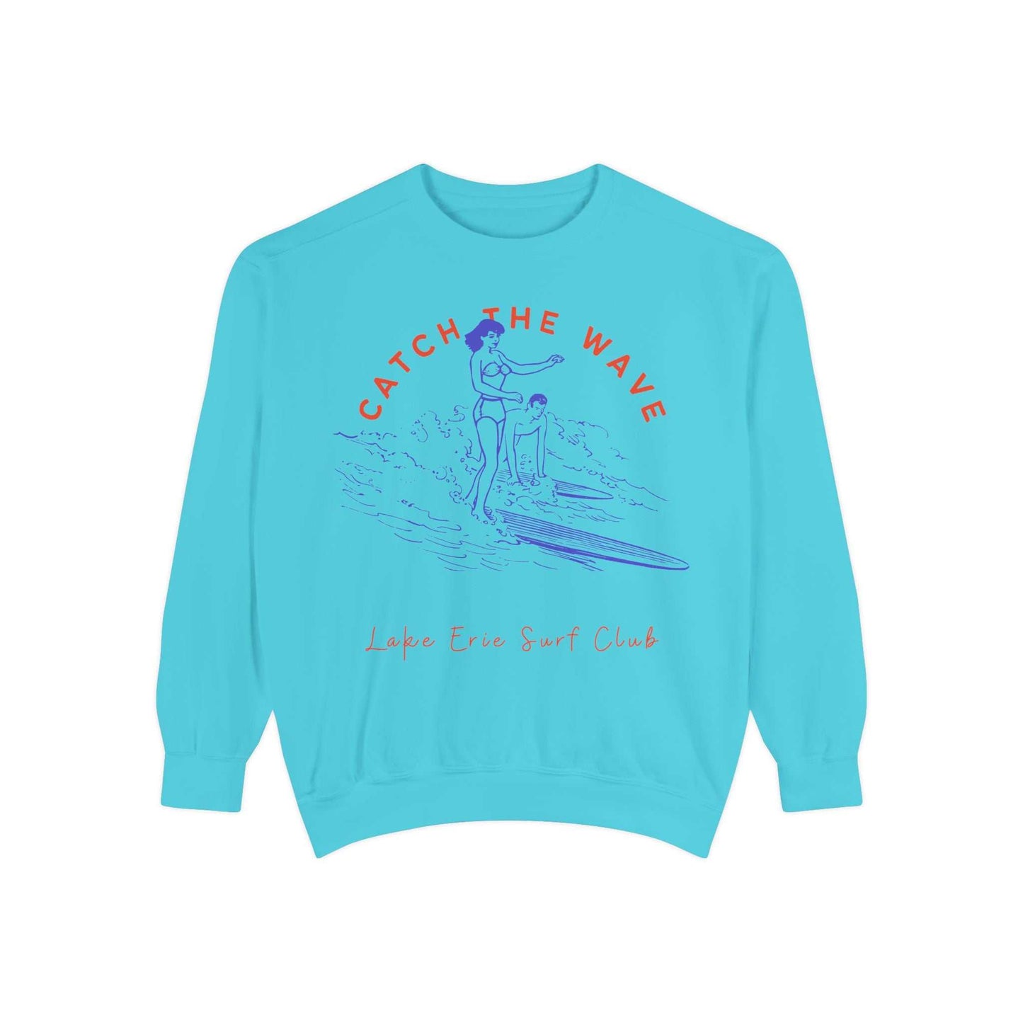 Catch The Wave-Lake Erie-Luxurious Unisex Sweatshirt