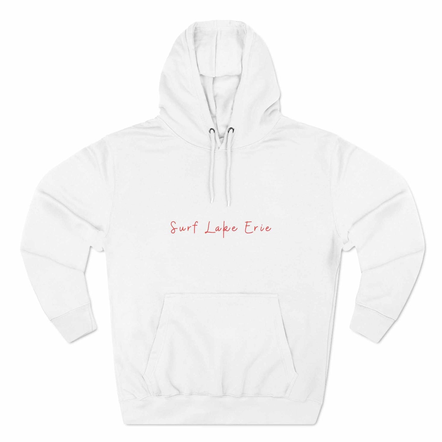 Catch The Wave-Lake Erie-Three-Panel Fleece Hoodie