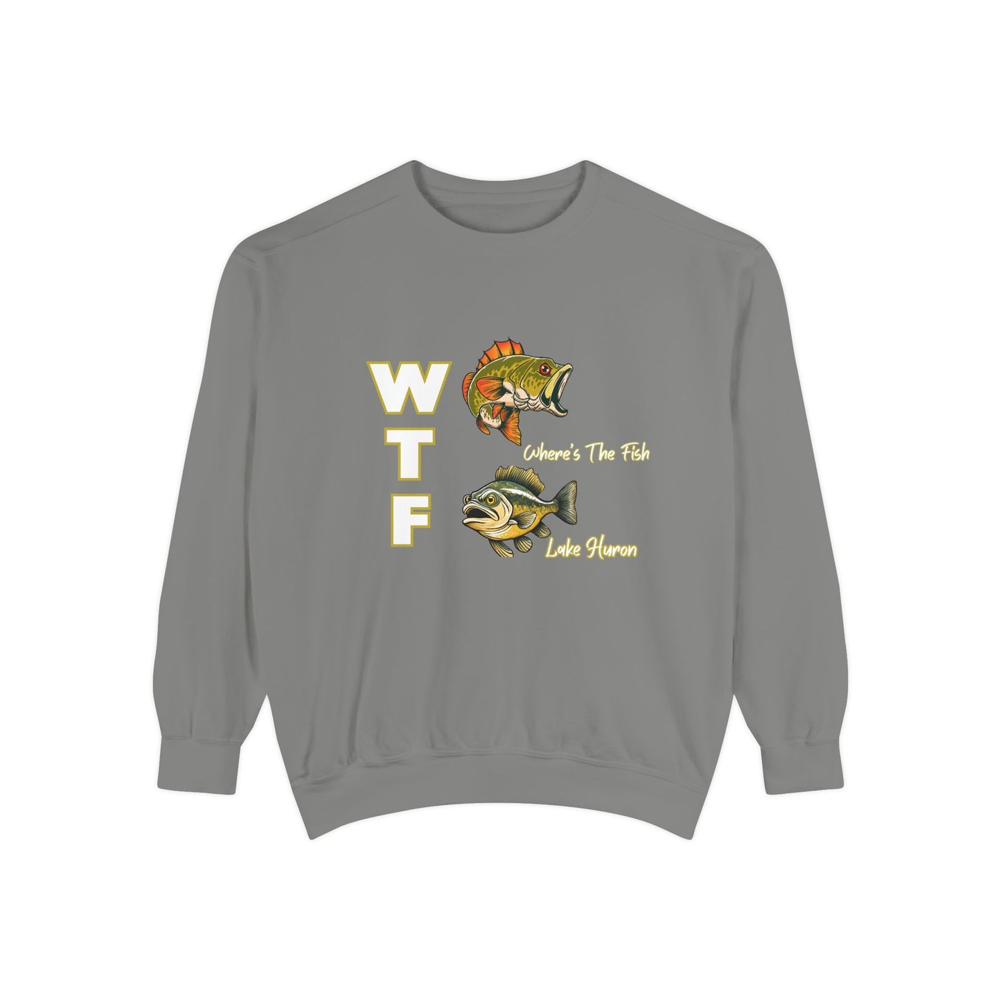 WTF-Lake Huron-Luxurious Unisex Sweatshirt