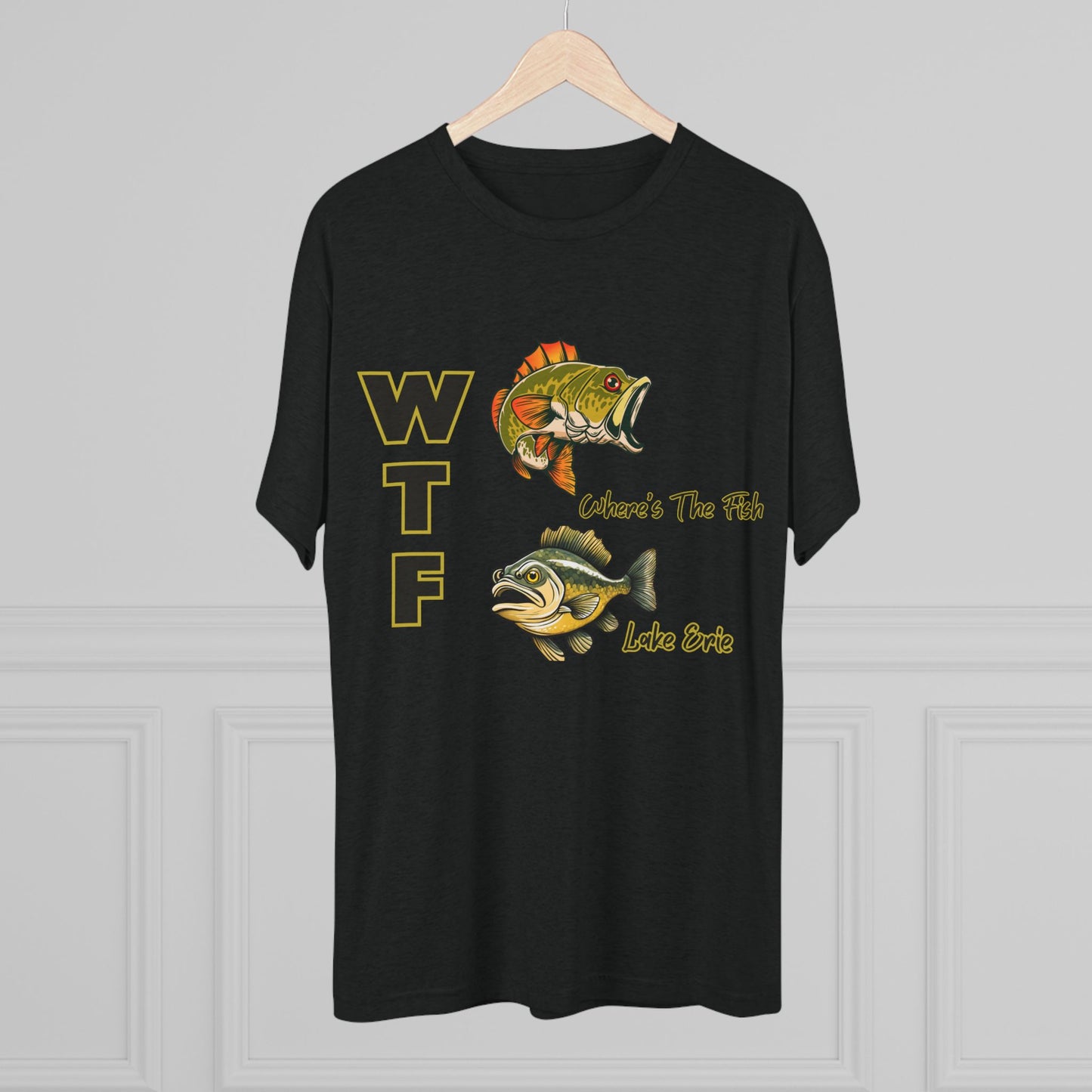 WTF-Erie-Unisex Tri-Blend Crew Tee