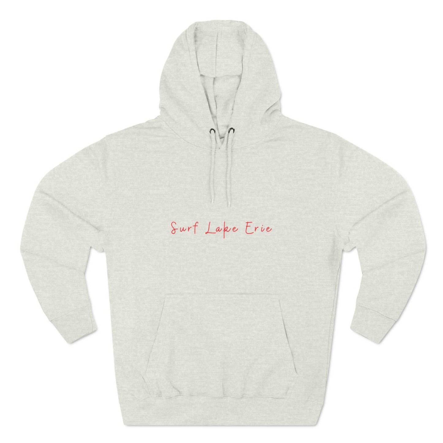 Catch The Wave-Lake Erie-Three-Panel Fleece Hoodie