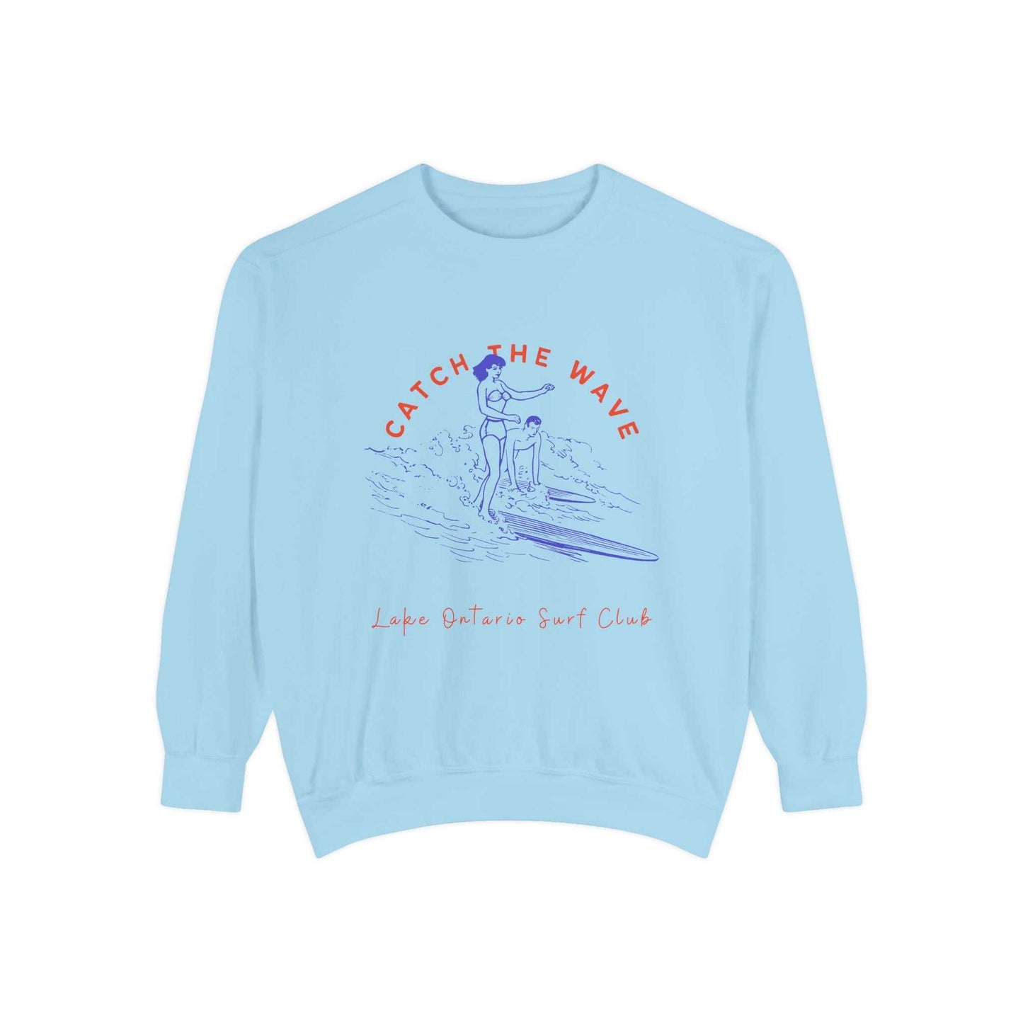 Catch The Wave-Lake Ontario-Luxurious Unisex Sweatshirt