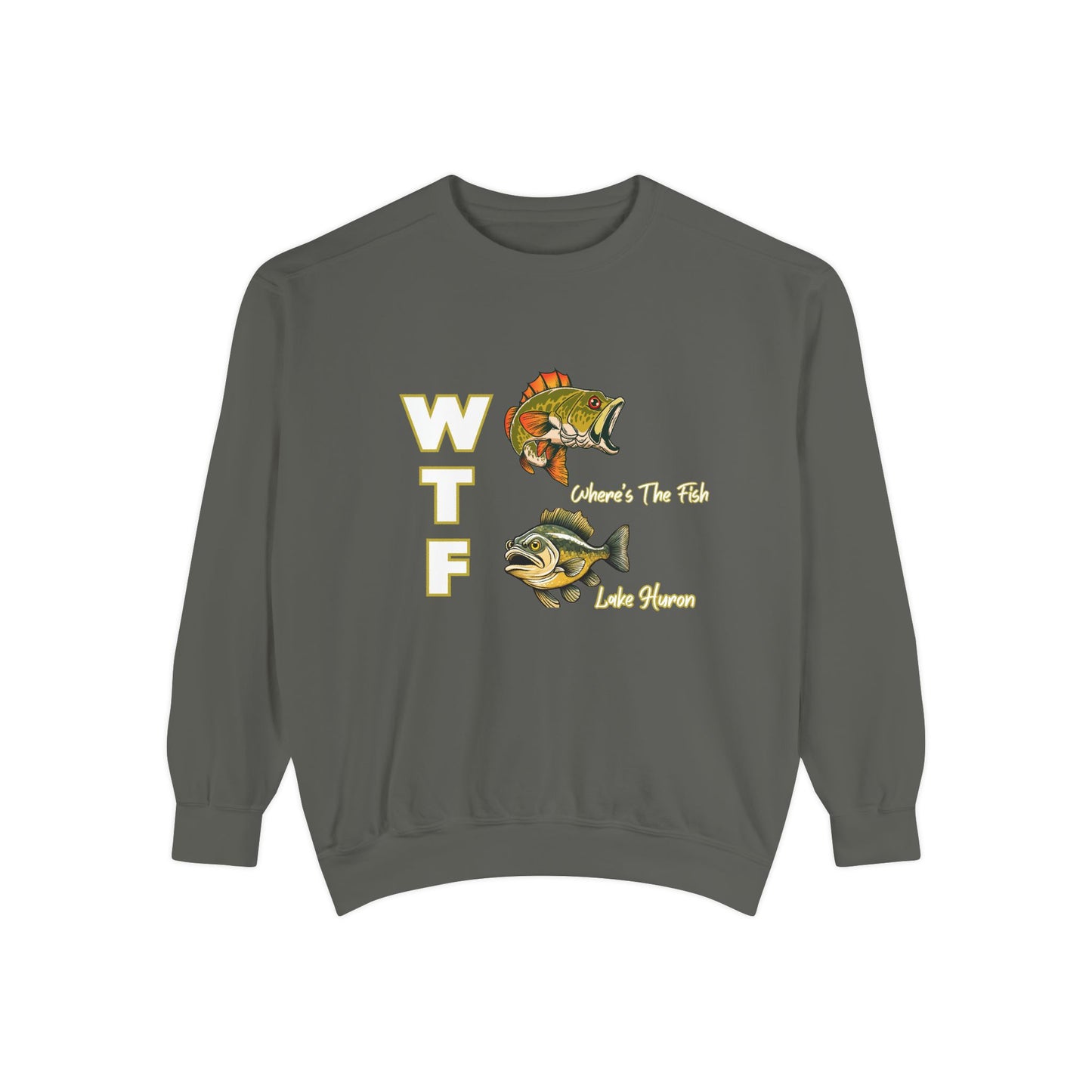 WTF-Lake Huron-Luxurious Unisex Sweatshirt