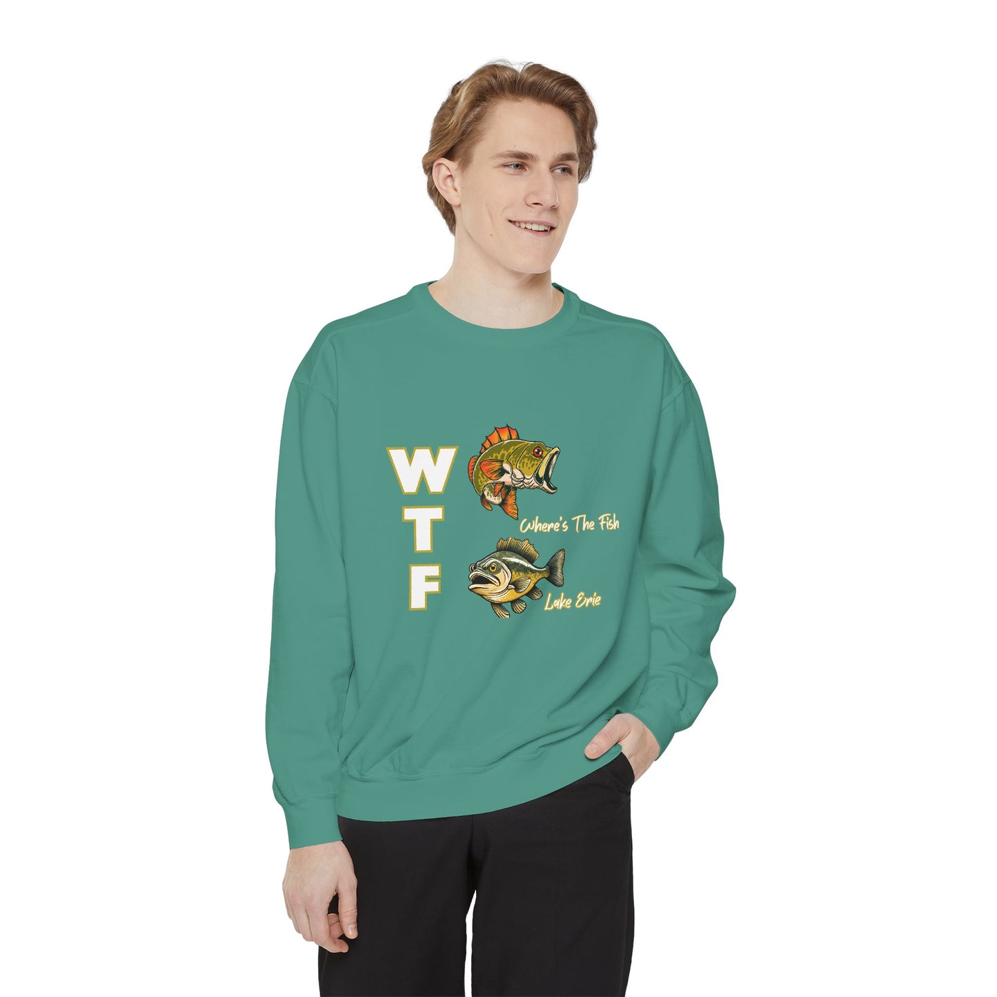 WTF-Lake Erie-Luxurious Unisex Sweatshirt