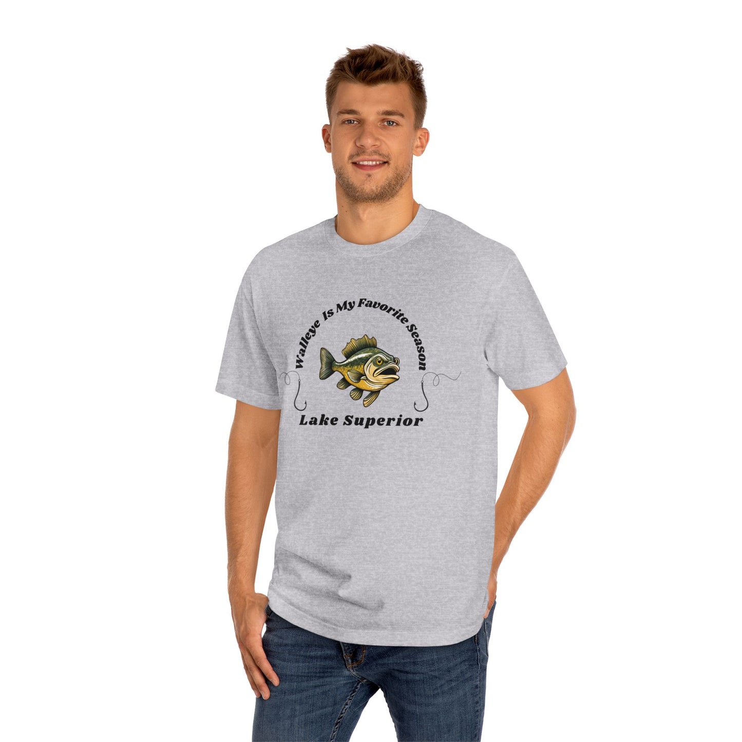 Walleye Is My Favorite Season-Lake Superior-Unisex Classic Tee