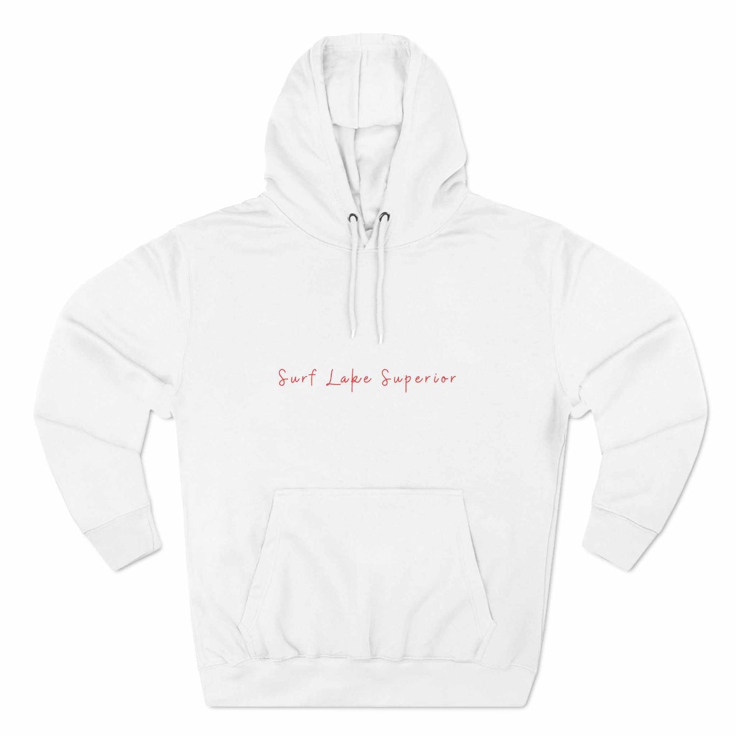 Catch The Wave-Lake Superior-Three-Panel Fleece Hoodie