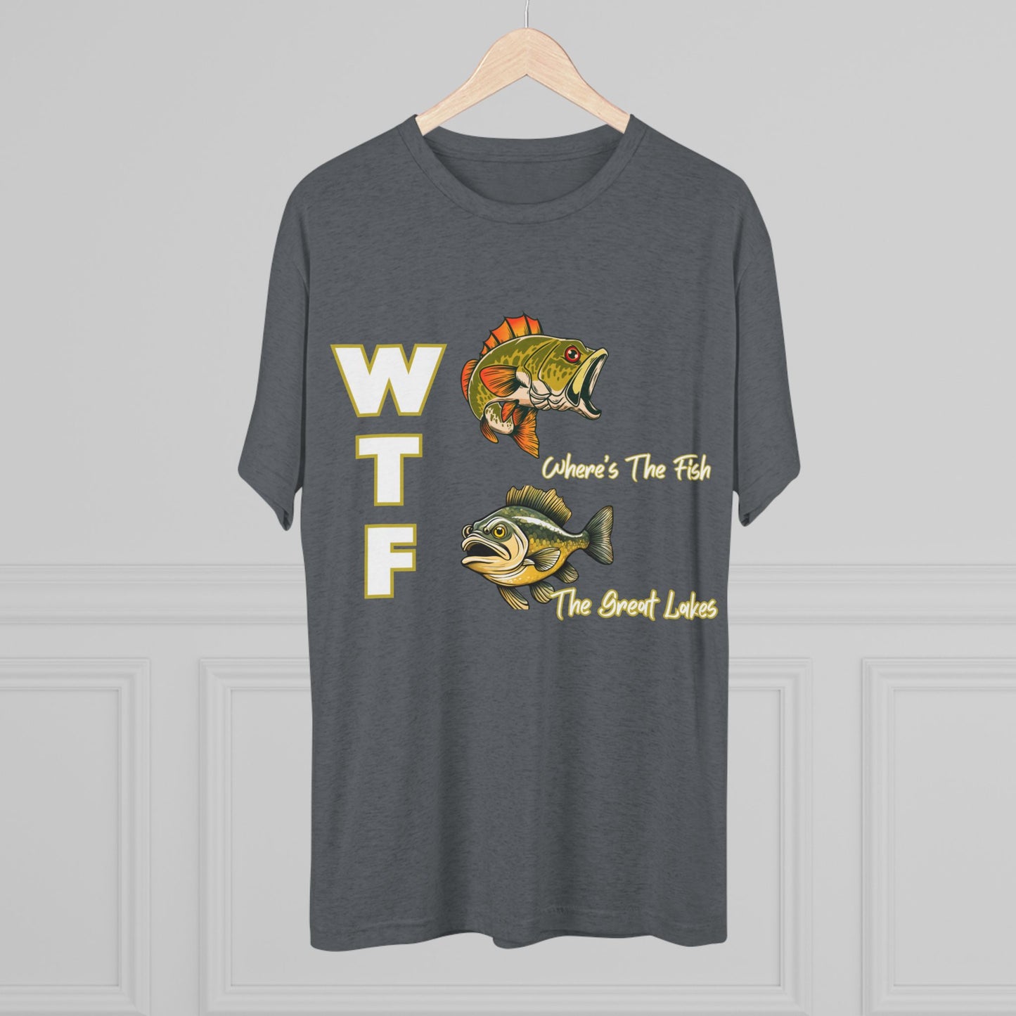 WTF-The Great Lakes-Unisex Tri-Blend Crew Tee