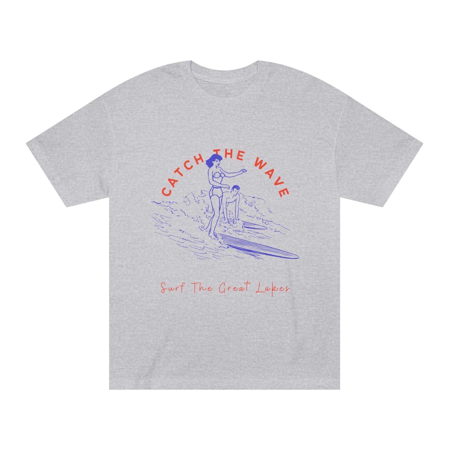 Catch The Wave-The Great Lakes-Unisex Classic Tee