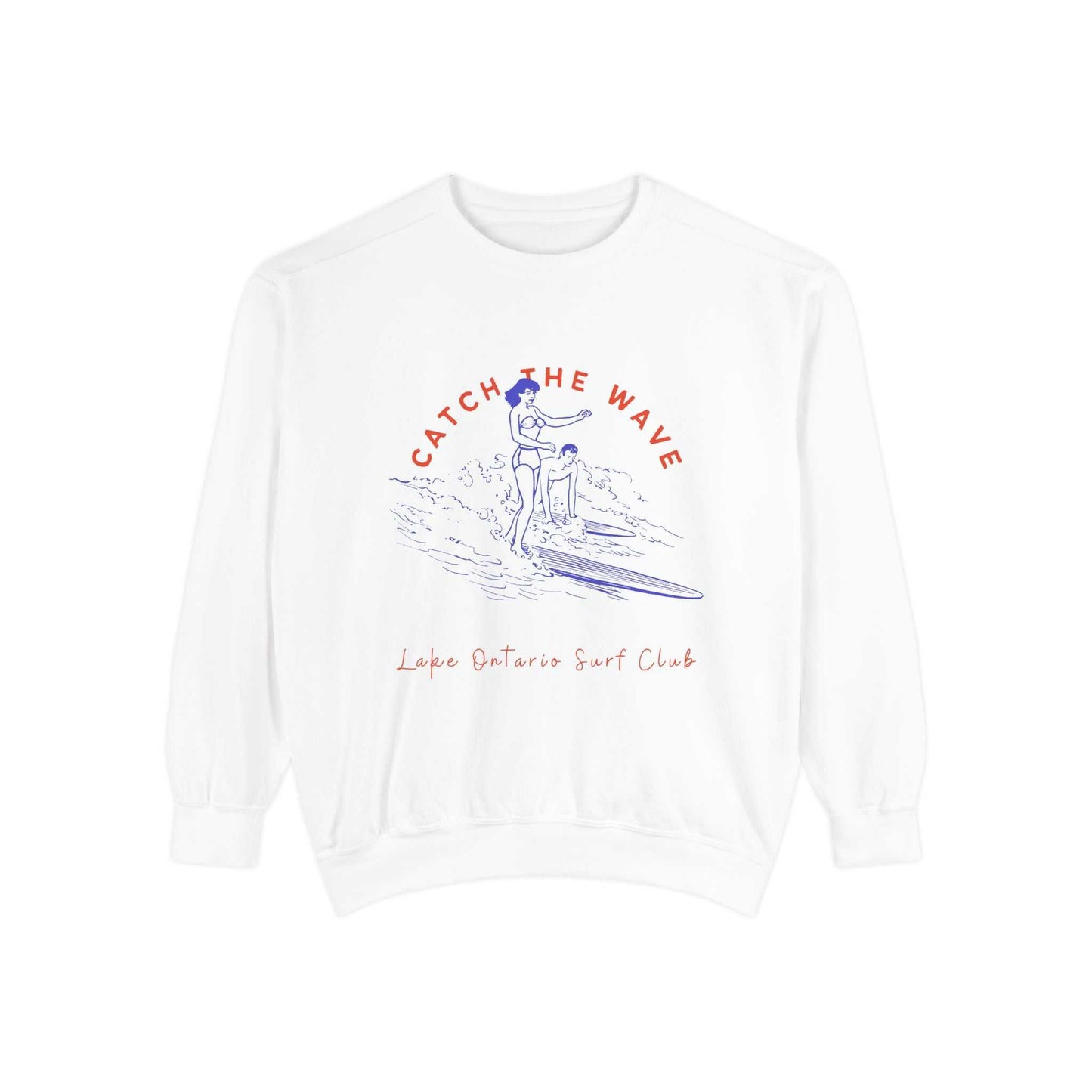 Catch The Wave-Lake Ontario-Luxurious Unisex Sweatshirt