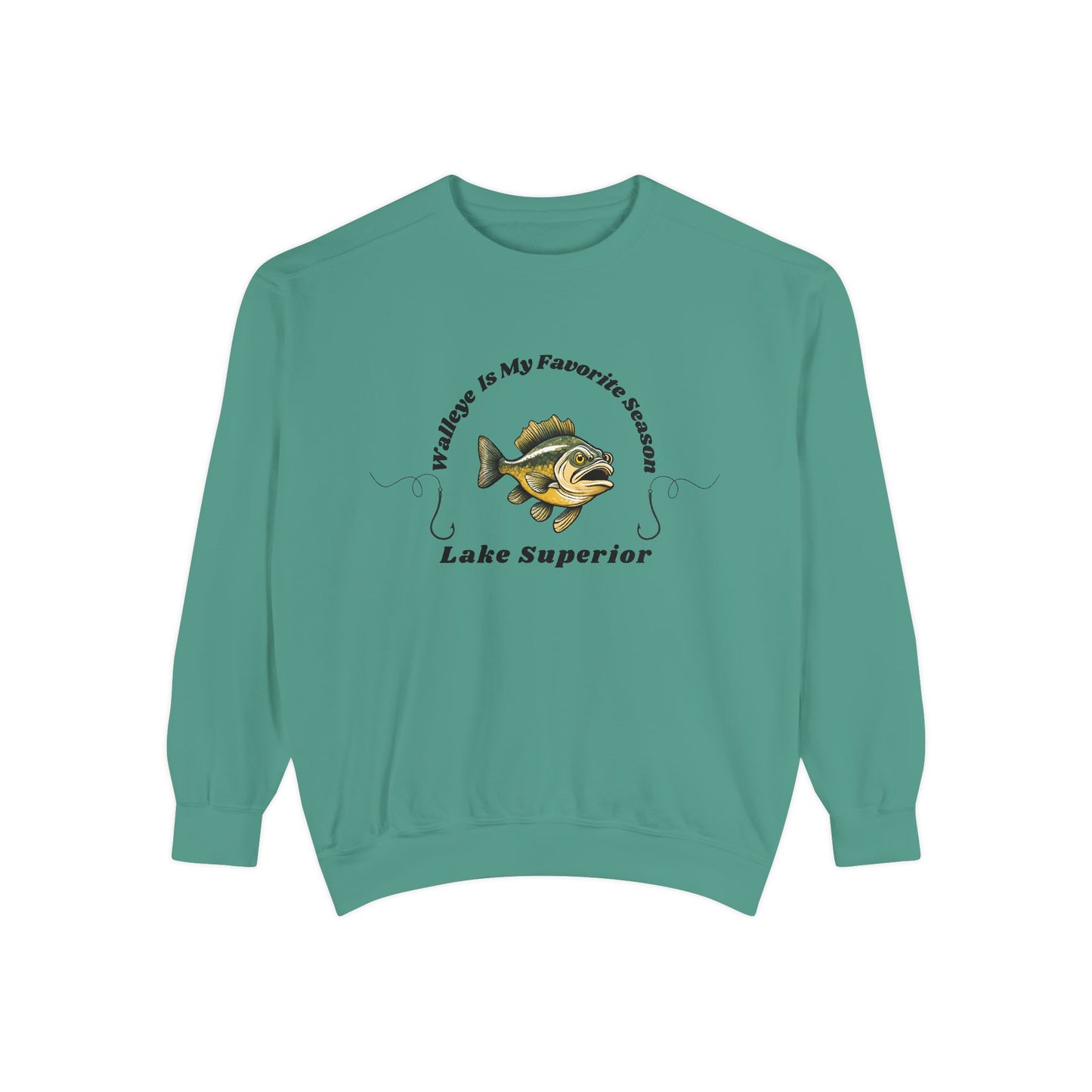 Walleye is my favorite season-Lake Superior-Luxurious Unisex Sweatshirt