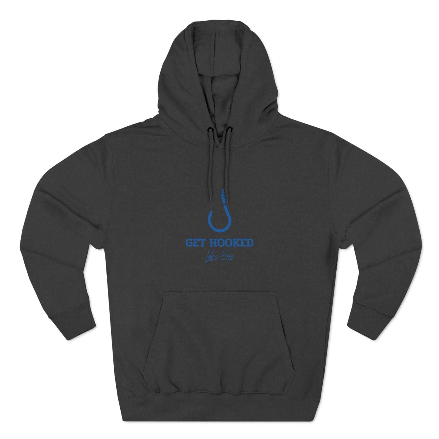 Get Hooked-Lake Erie-Three-Panel Fleece Hoodie