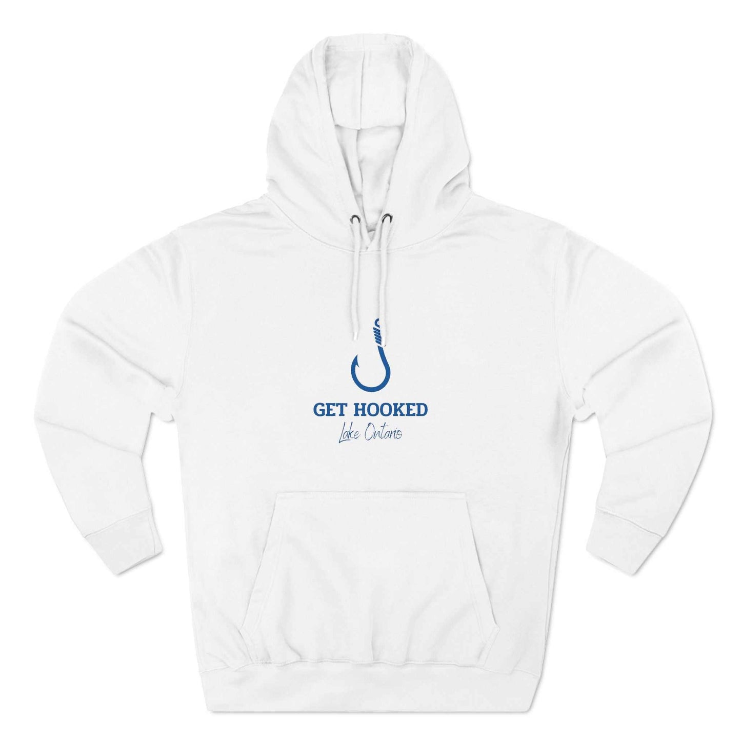 Get Hooked-Lake Ontario-Three-Panel Fleece Hoodie