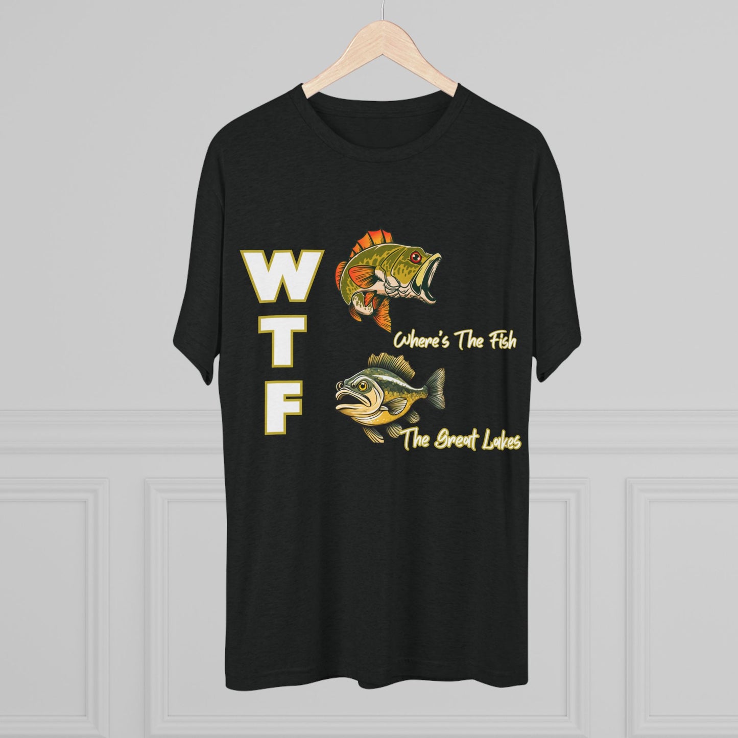 WTF-The Great Lakes-Unisex Tri-Blend Crew Tee