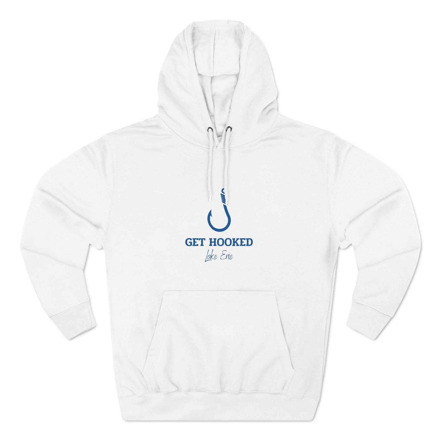 Get Hooked-Lake Erie-Three-Panel Fleece Hoodie