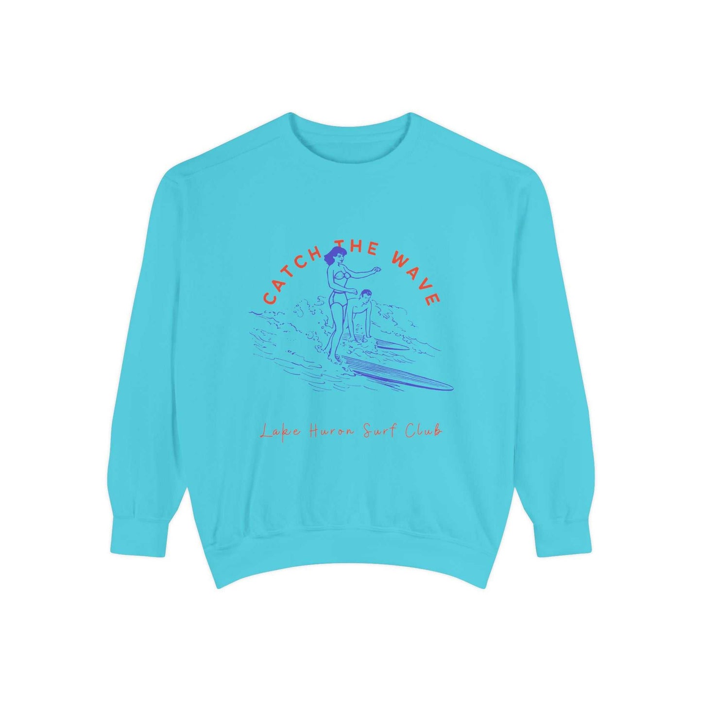 Catch The Wave-Lake Huron-Luxurious Unisex Sweatshirt