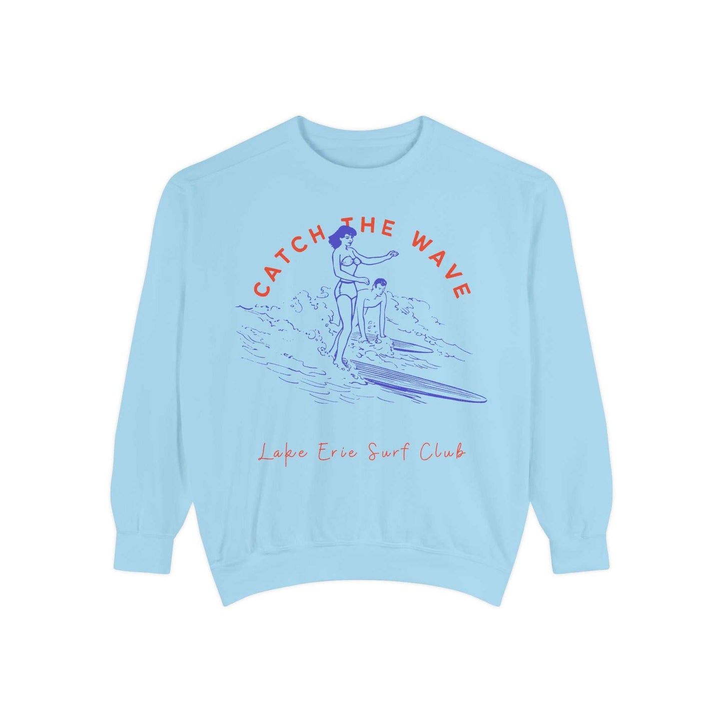 Catch The Wave-Lake Erie-Luxurious Unisex Sweatshirt