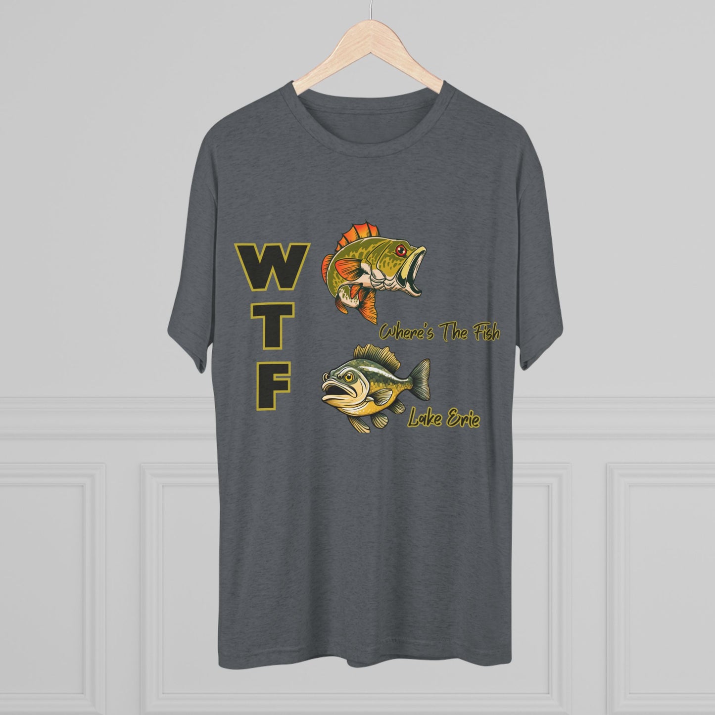 WTF-Erie-Unisex Tri-Blend Crew Tee