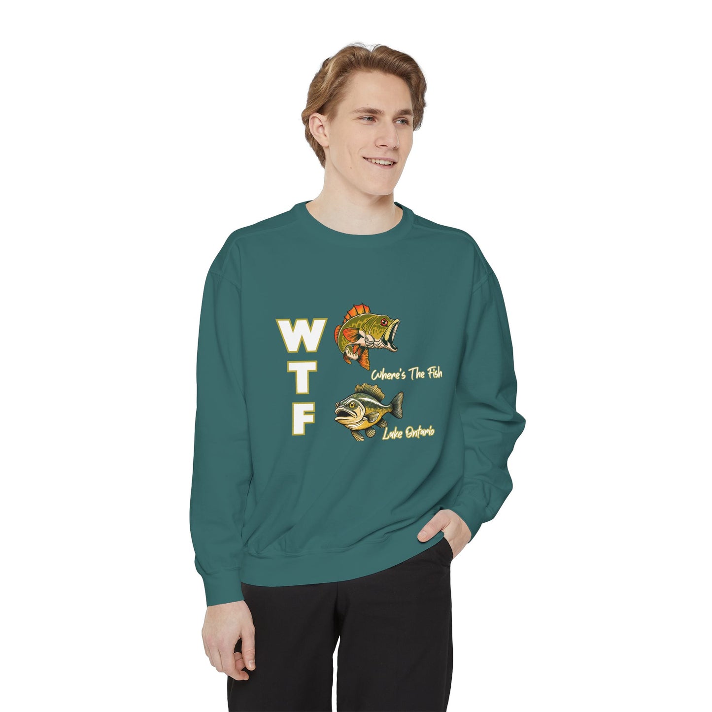 WTF-Lake Ontario-Luxurious Unisex Sweatshirt