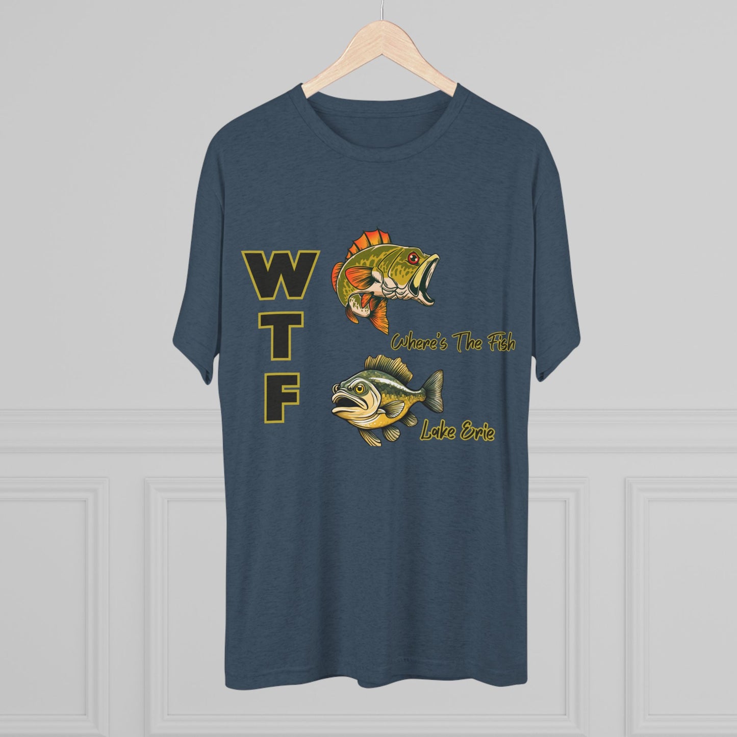 WTF-Erie-Unisex Tri-Blend Crew Tee