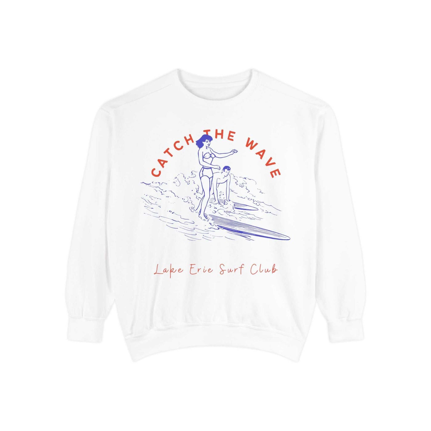 Catch The Wave-Lake Erie-Luxurious Unisex Sweatshirt