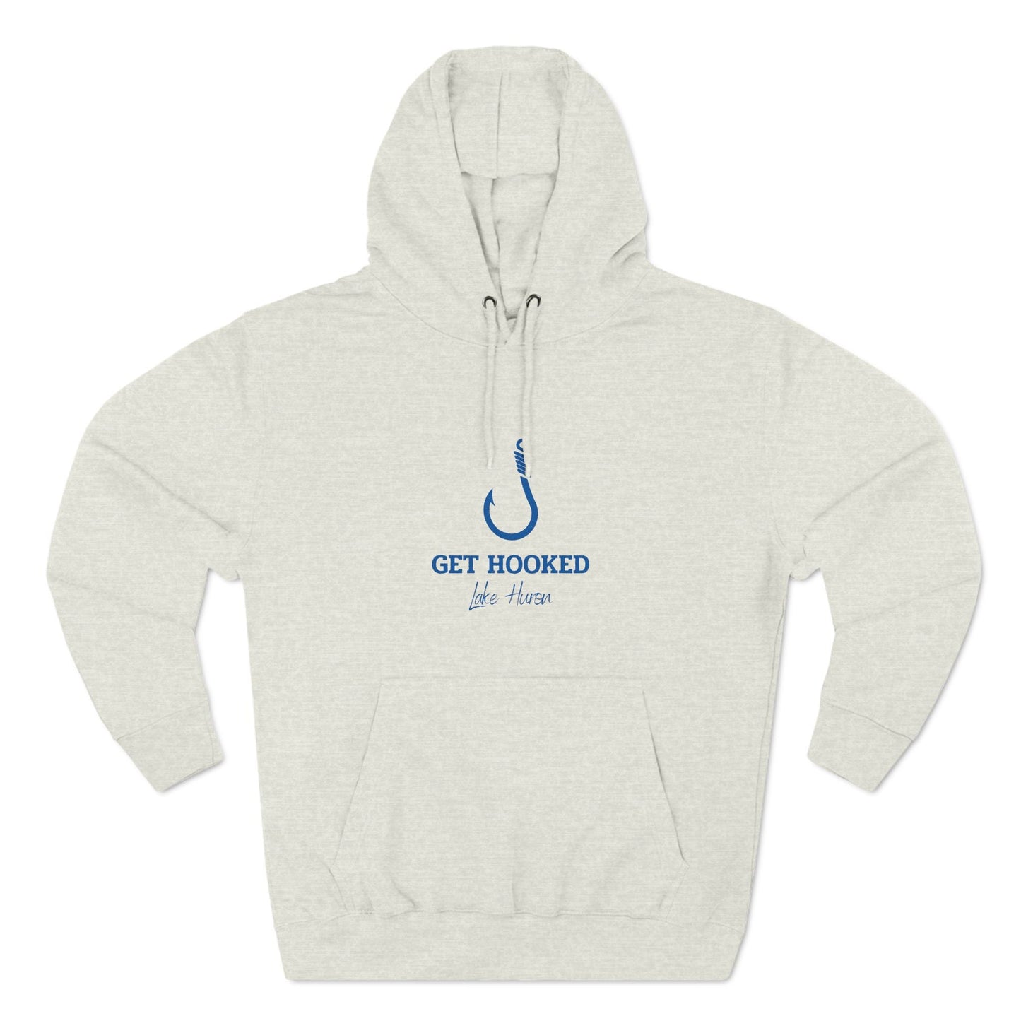 Get Hooked-Lake Huron-Three-Panel Fleece Hoodie