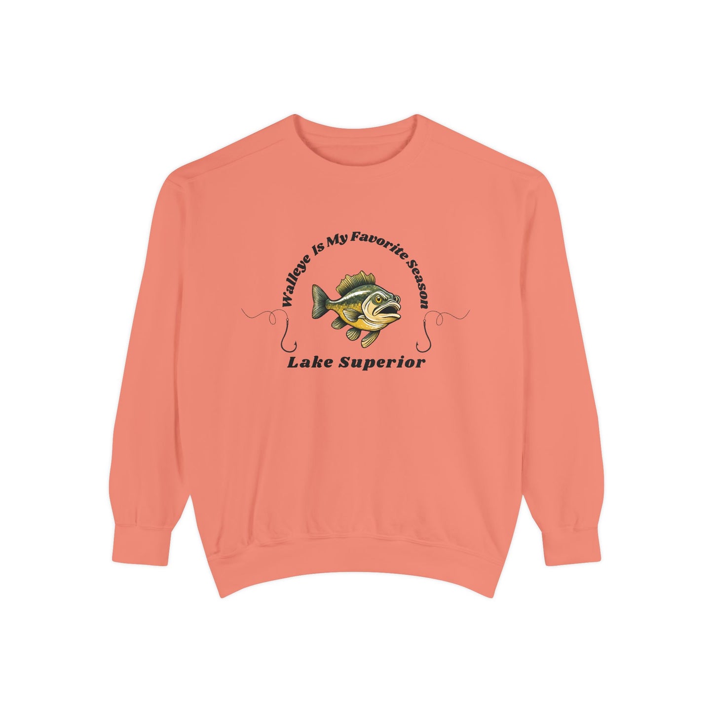 Walleye is my favorite season-Lake Superior-Luxurious Unisex Sweatshirt