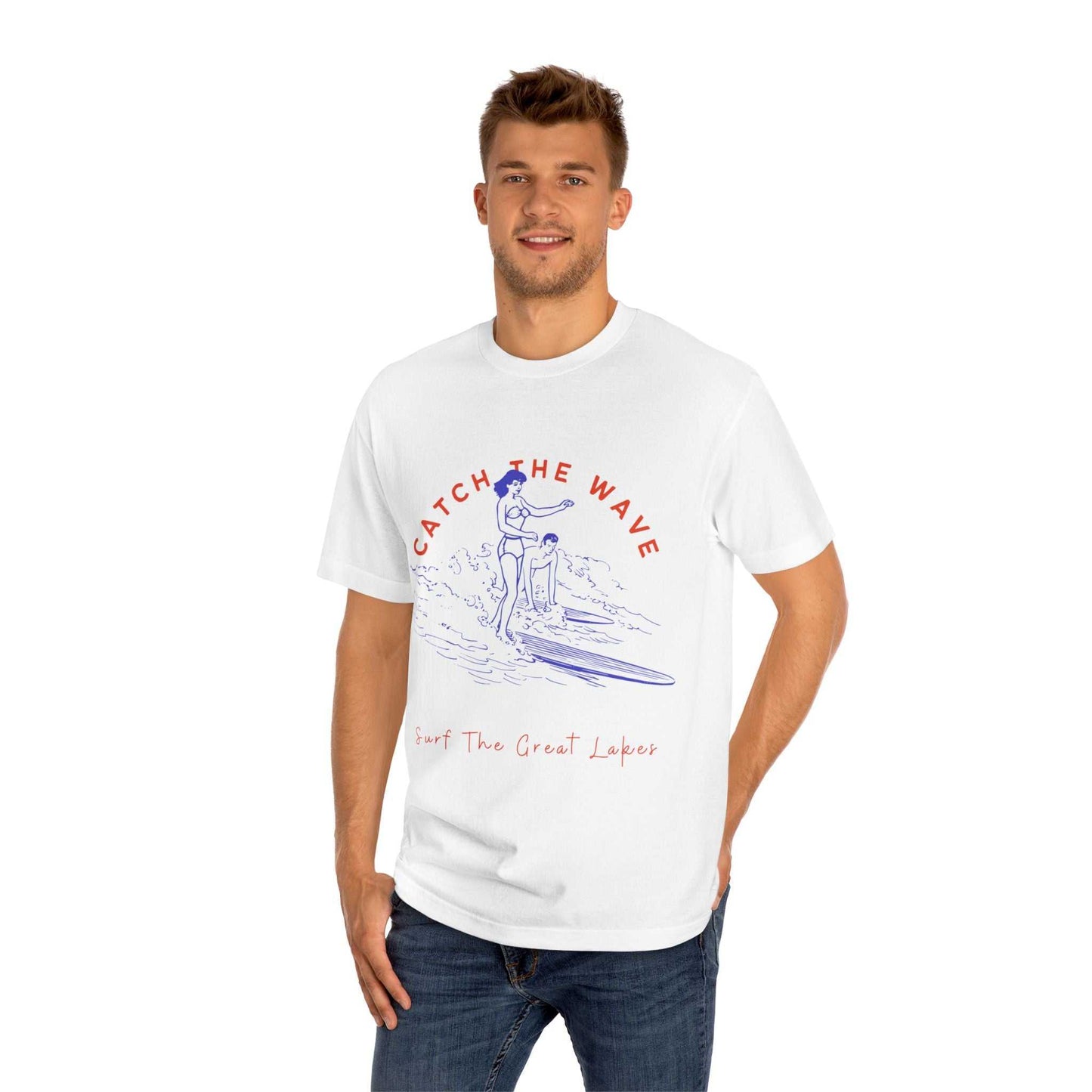 Catch The Wave-The Great Lakes-Unisex Classic Tee