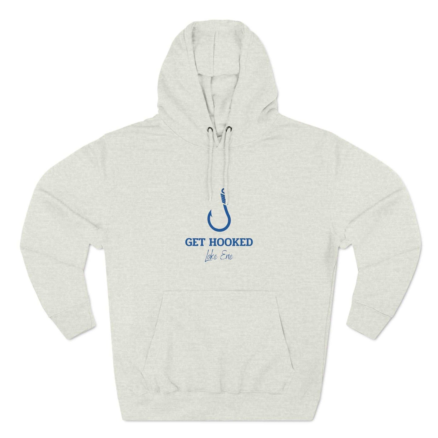 Get Hooked-Lake Erie-Three-Panel Fleece Hoodie